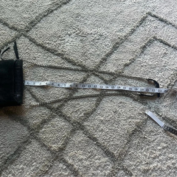 Botkier Crossbody bag Black leather silver hardware small rectangle - Picture 7 of 15